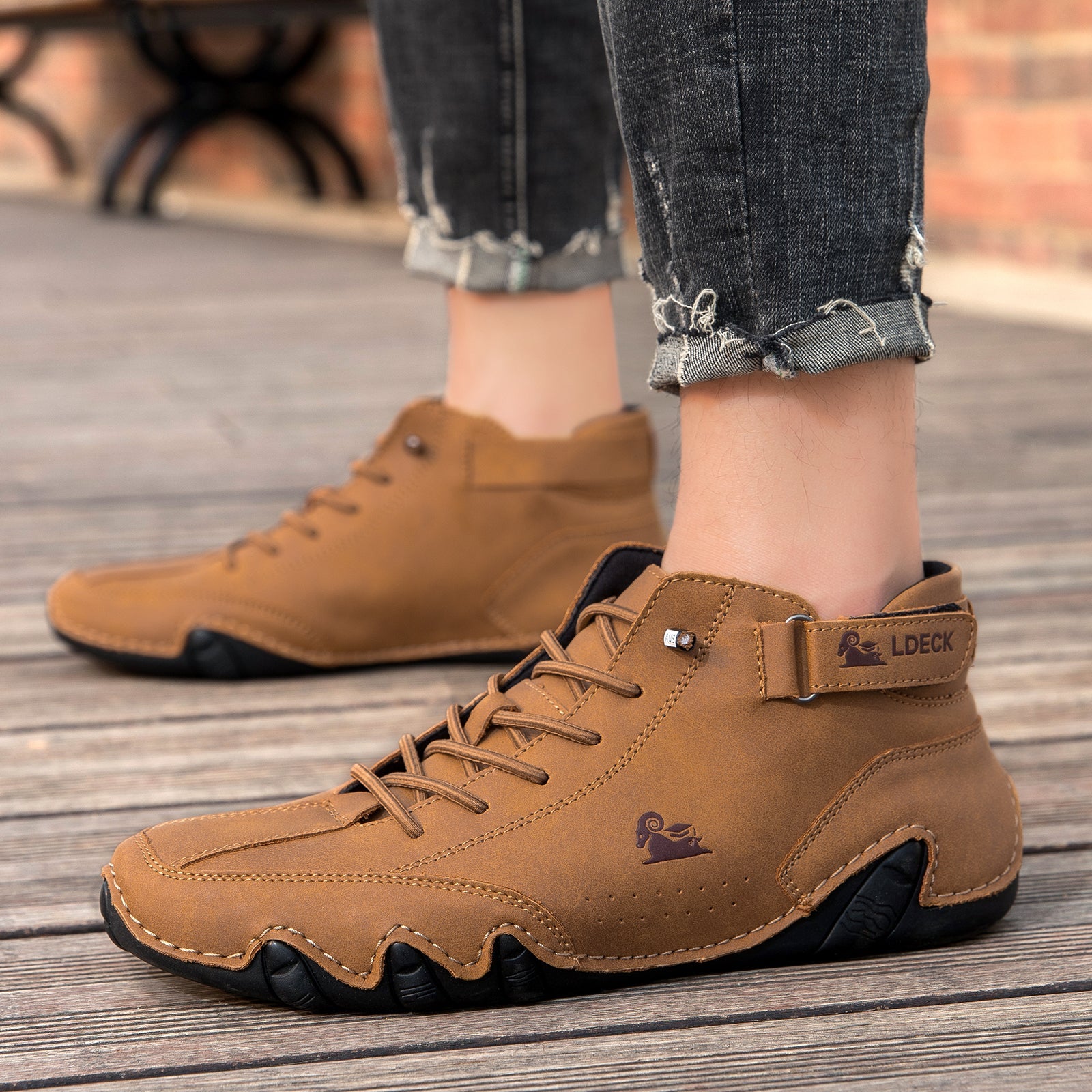 🔥50% de desconto⏰ - Sapatos de caminhada ergonômicos Biaotok® - Costurados à mão 👞