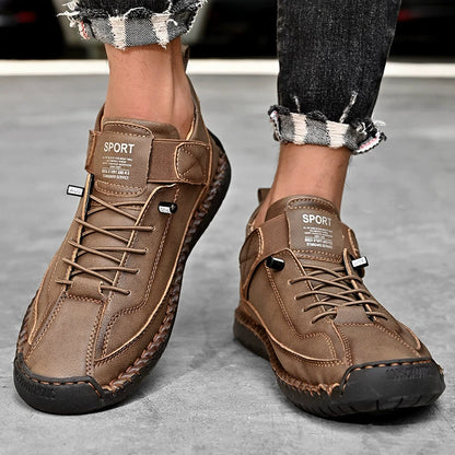 Biaotok® | Scarpe ortopediche in pelle di alta qualità dal design ergonomico - design con supporto dell'arco plantare 👞 Allevia facilmente il dolore al piede