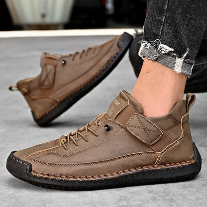 Biaotok® | Scarpe ortopediche in pelle di alta qualità dal design ergonomico - design con supporto dell'arco plantare 👞 Allevia facilmente il dolore al piede