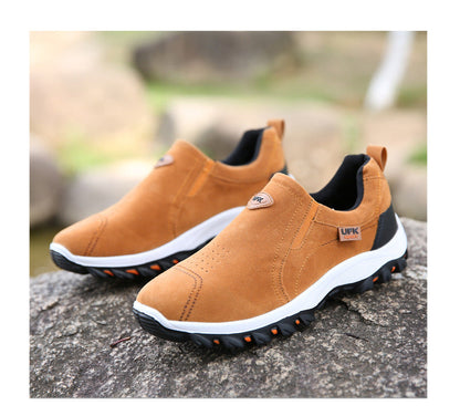 🐂 Sapatos masculinos de couro de bezerro fabricados na Austrália 👞 Costurados à mão, fáceis de calçar e descalçar ✅ Suporte para o arco do pé, alívio da dor - caminhada confortável