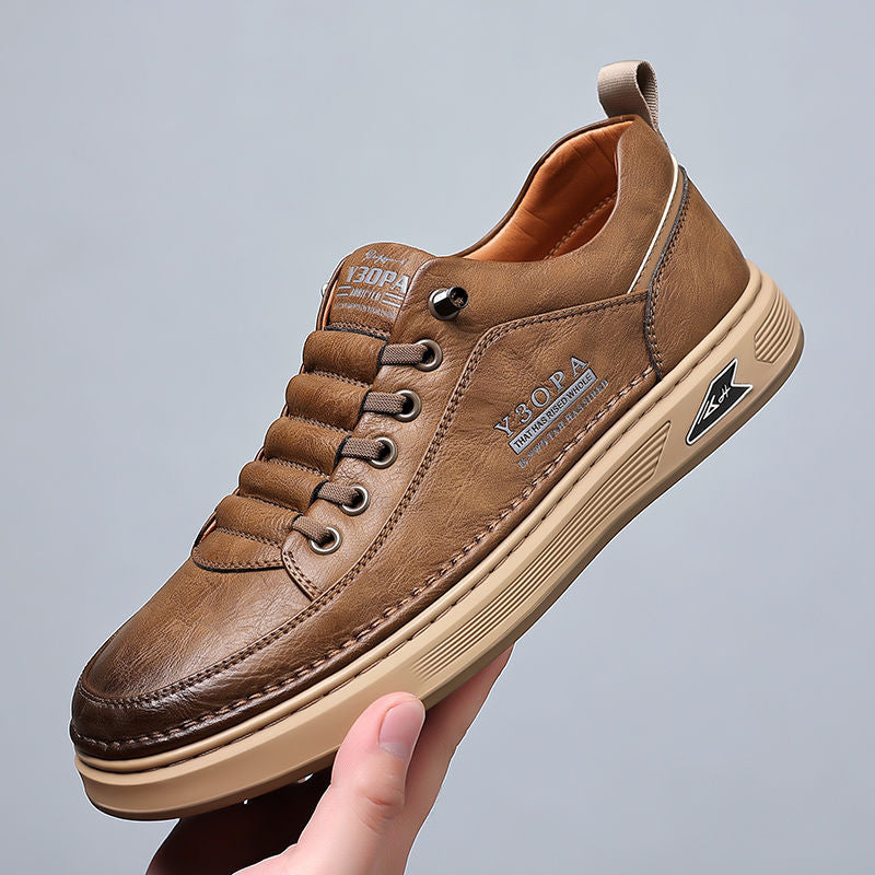 🐂 Scarpe da uomo in pelle di vitello prodotte in Australia 👞 Cucite a mano, facili da indossare e da togliere ✅ Supporto dell'arco plantare, sollievo dal dolore - camminare confortevole