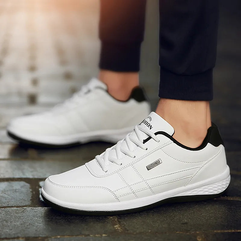 🔥Oferta de Natal por tempo limitado: 50% de desconto!👟Sapatos de caminhada em pele escovada macia, confortável e luxuosa (Alivia dores nos pés)