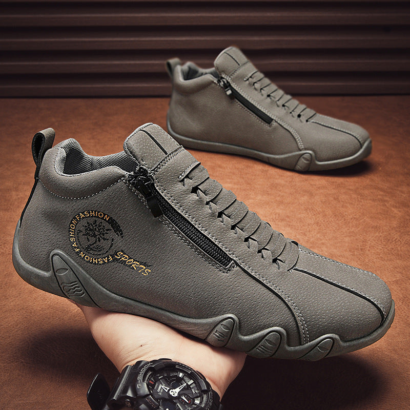 🐂 Sapatos masculinos de couro de bezerro fabricados na Austrália 👞 Costurados à mão, fáceis de calçar e descalçar ✅ Suporte para o arco do pé, alívio da dor - caminhada confortável