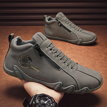 🐂 Sapatos masculinos de couro de bezerro fabricados na Austrália 👞 Costurados à mão, fáceis de calçar e descalçar ✅ Suporte para o arco do pé, alívio da dor - caminhada confortável