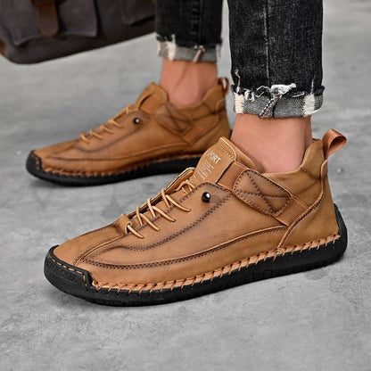 Biaotok® | Scarpe ortopediche in pelle di alta qualità dal design ergonomico - design con supporto dell'arco plantare 👞 Allevia facilmente il dolore al piede