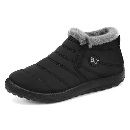 Botas ortopédicas de camurça italiana de luxo Biaotok®: Antiderrapantes e quentes, indispensáveis para a neve. 👍 Diga adeus à dor nos pés.