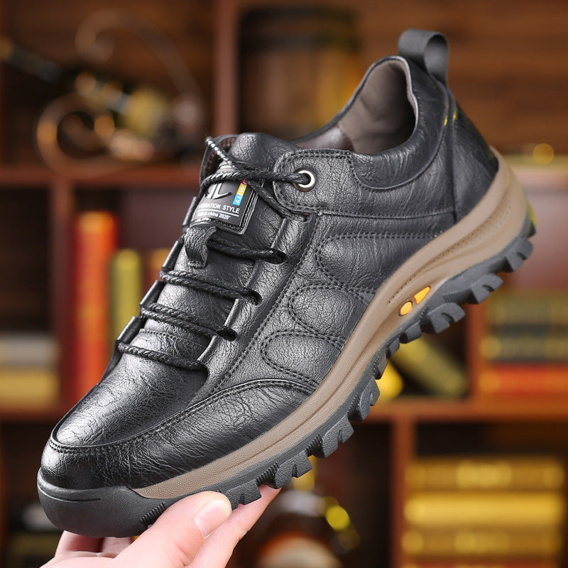 [⏰Desconto de 50% por tempo limitado - Não perca] Sapatos ortopédicos com design ergonómico - Couro premium + costurado à mão 👞