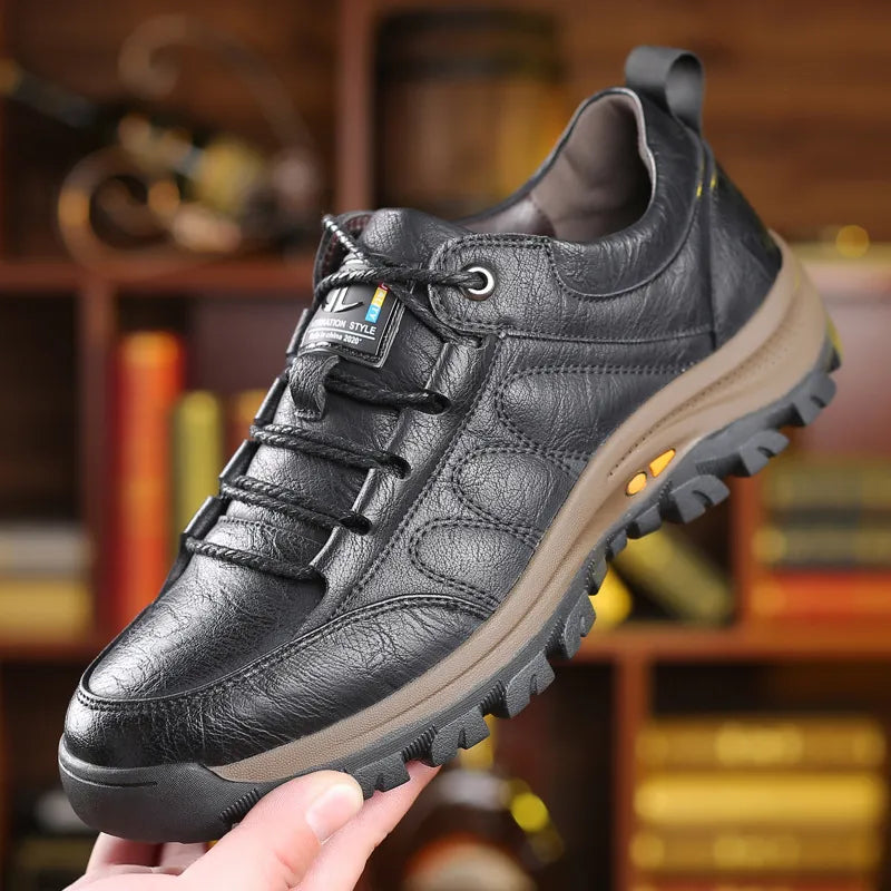 🔥50% de desconto hoje - agarre! 👞  Sapatos ortopédicos elegantes e premium 👞 - Design ergonómico para alívio da dor