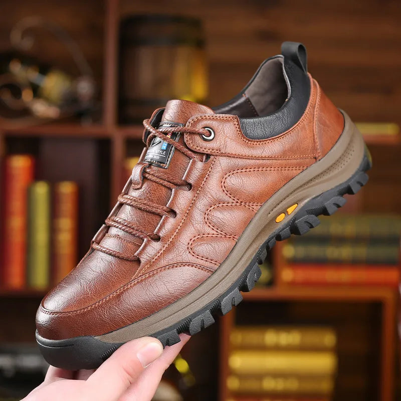 🔥50% de desconto hoje - agarre! 👞  Sapatos ortopédicos elegantes e premium 👞 - Design ergonómico para alívio da dor