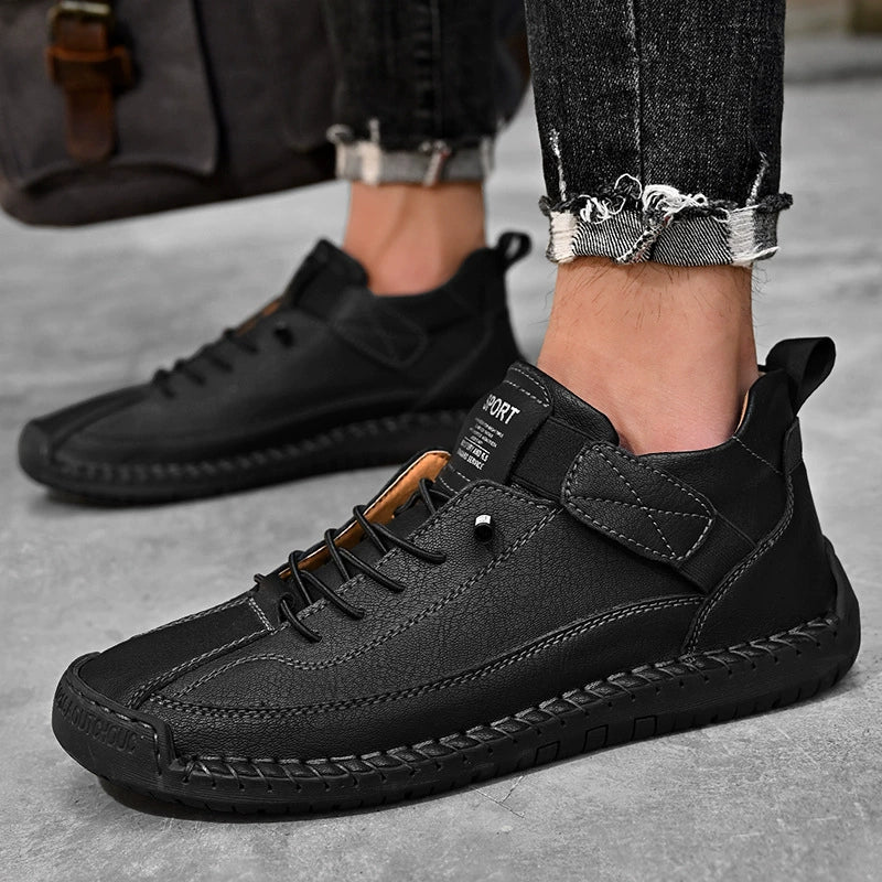 Biaotok® | Scarpe ortopediche in pelle di alta qualità dal design ergonomico - design con supporto dell'arco plantare 👞 Allevia facilmente il dolore al piede
