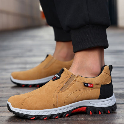 🐂 Sapatos masculinos de couro de bezerro fabricados na Austrália 👞 Costurados à mão, fáceis de calçar e descalçar ✅ Suporte para o arco do pé, alívio da dor - caminhada confortável