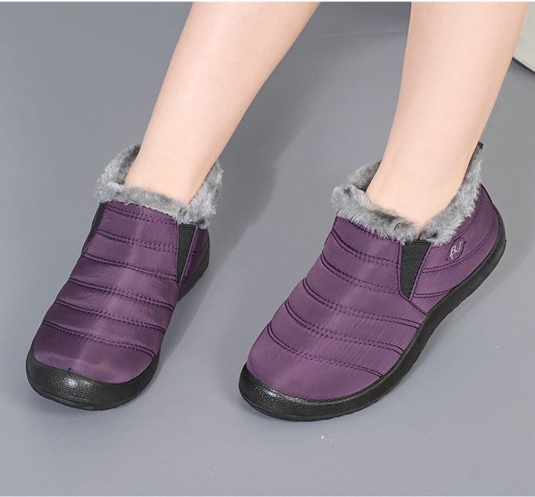 Botas ortopédicas de camurça italiana de luxo Biaotok®: Antiderrapantes e quentes, indispensáveis para a neve. 👍 Diga adeus à dor nos pés.