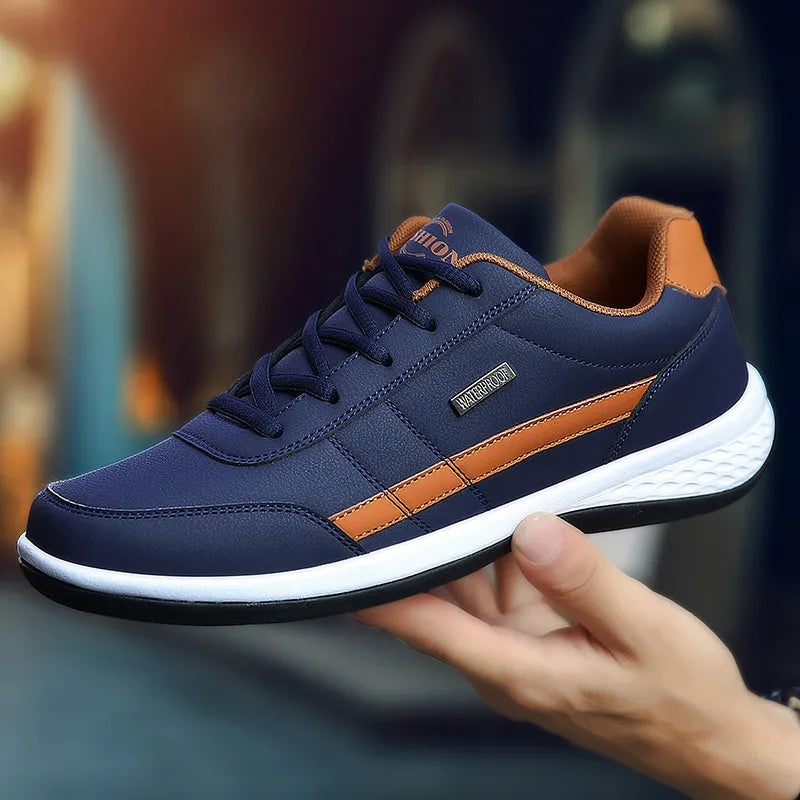 🔥Oferta de Natal por tempo limitado: 50% de desconto!👟Sapatos de caminhada em pele escovada macia, confortável e luxuosa (Alivia dores nos pés)