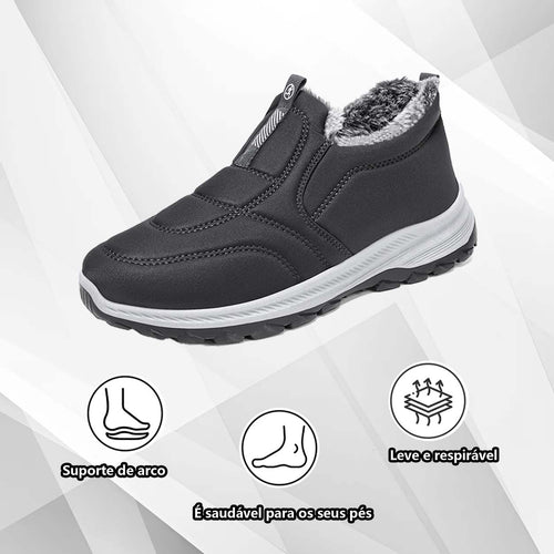 (🔥50% de desconto hoje - agarre!) Sapatos ortopédicos elegantes e premium 👞 - Design ergonómico para alívio da dor