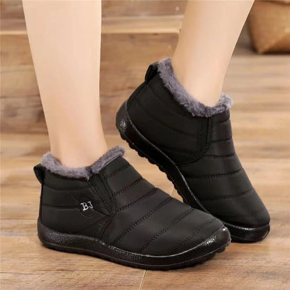 Botas ortopédicas de camurça italiana de luxo Biaotok®: Antiderrapantes e quentes, indispensáveis para a neve. 👍 Diga adeus à dor nos pés.