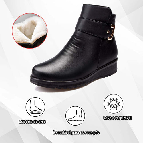 (🔥50% de desconto hoje - agarre!) Sapatos ortopédicos elegantes e premium 👞 - Design ergonómico para alívio da dor