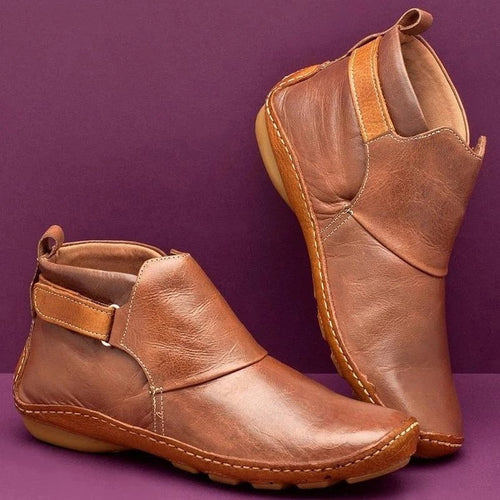 🔥50% de desconto hoje - não perca ⏰- Sapatos ortopédicos em pele macios e confortáveis - design ergonómico (alivia facilmente as dores nos pés)