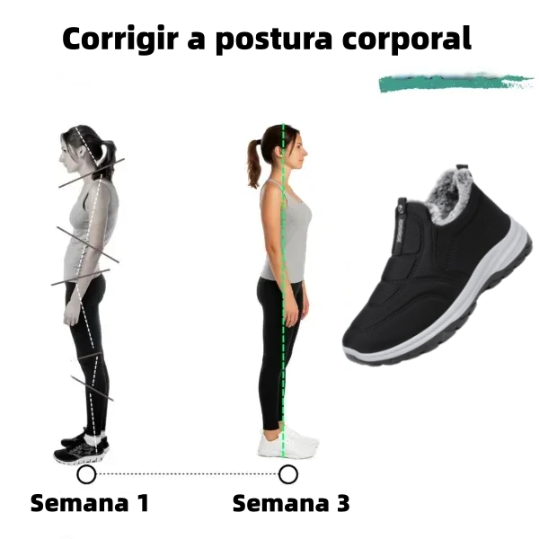 🎁Hoje, 50% de desconto - não perca! ｜Sapatos ortopédicos com design ergonómico - alívio da dor 👞 Deixe o inverno não ser mais frio