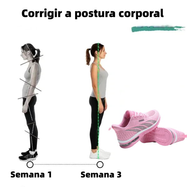 Calçado ortopédico Biaotok®: Projetado ergonomicamente para aliviar dores nas costas, nos pés e nas articulações.
