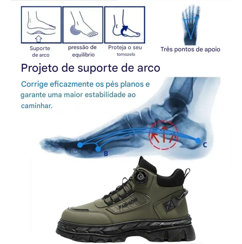 BIAOTOK® | Calçado ortopédico ergonômico - Antiderrapante e impermeável + Elegante e sofisticado
