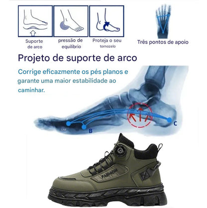 BIAOTOK® | Calçado ortopédico ergonômico - Antiderrapante e impermeável + Elegante e sofisticado