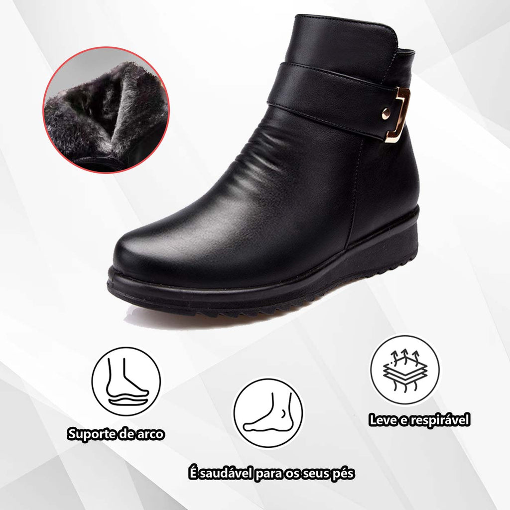 (🔥50% de desconto hoje - agarre!) Sapatos ortopédicos elegantes e premium 👞 - Design ergonómico para alívio da dor