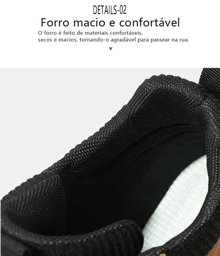 BIAOTOK® | Calçado ortopédico ergonômico - Antiderrapante e impermeável + Elegante e sofisticado