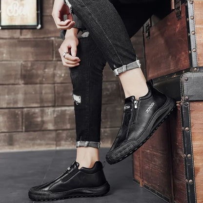 🔥50% de desconto hoje - não perca⏰- Sapatos de couro italiano macios e confortáveis com suporte de arco - facilitam a caminhada