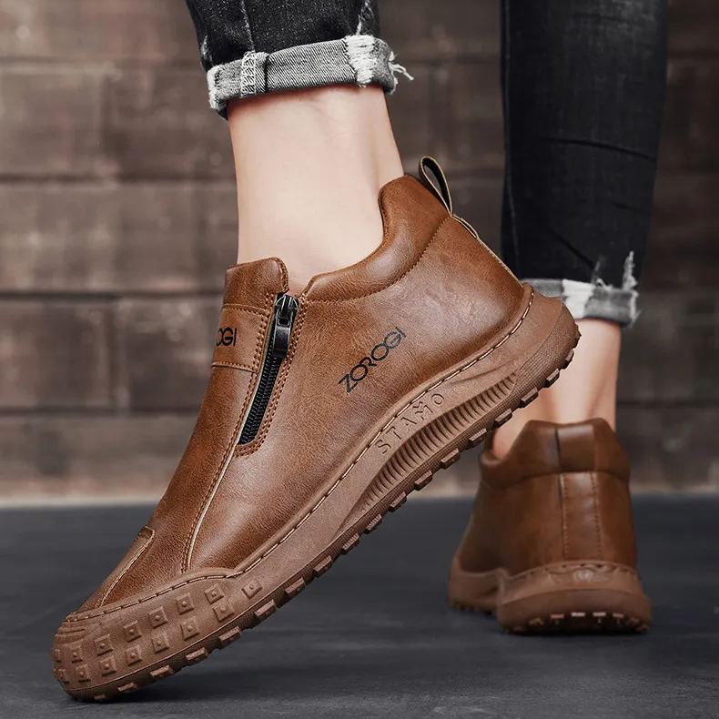 🔥50% de desconto hoje - Promoção de Natal por tempo limitado⏰- Sapatos de couro italiano macios e confortáveis com suporte de arco - facilitam a caminhada