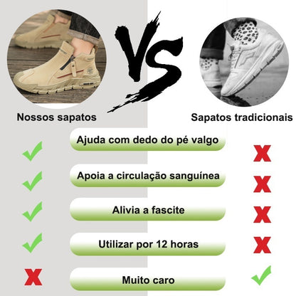 Biaotok® | Calçado ortopédico desportivo ergonómico, macio e confortável ✅ | Suporte para o arco do pé para aliviar o desconforto