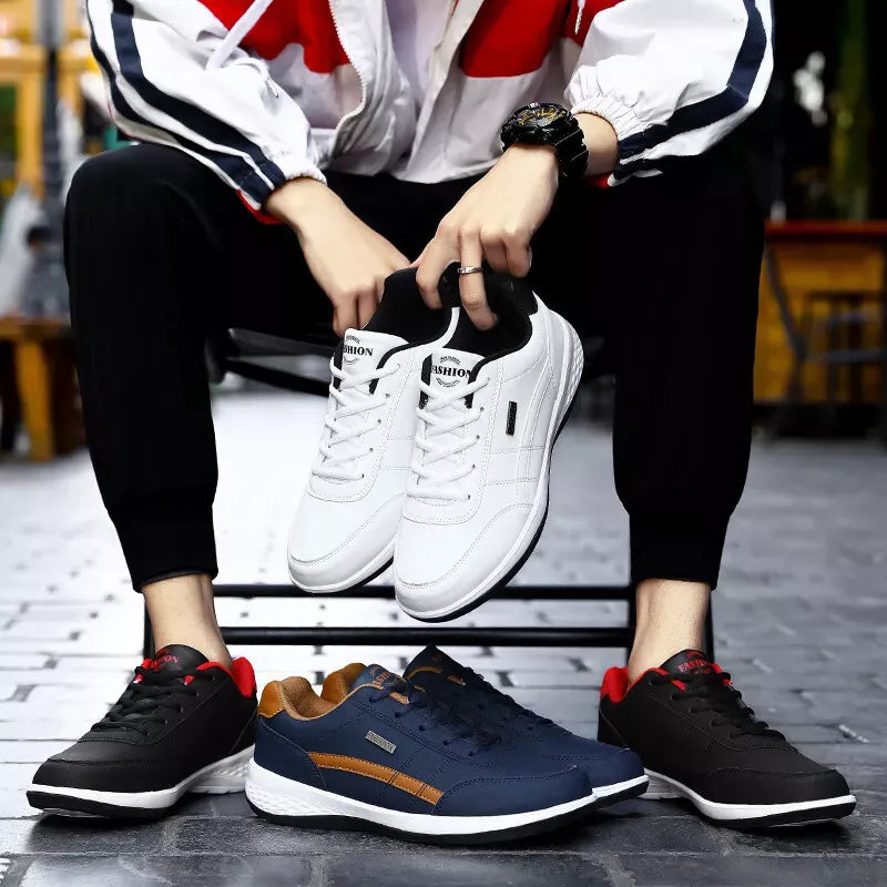 🔥Oferta de Natal por tempo limitado: 50% de desconto!👟Sapatos de caminhada em pele escovada macia, confortável e luxuosa (Alivia dores nos pés)