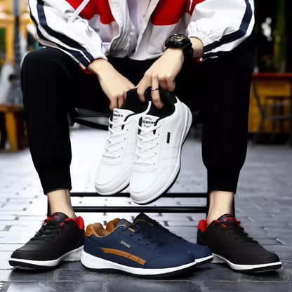 🔥Oferta de Natal por tempo limitado: 50% de desconto!👟Sapatos de caminhada em pele escovada macia, confortável e luxuosa (Alivia dores nos pés)